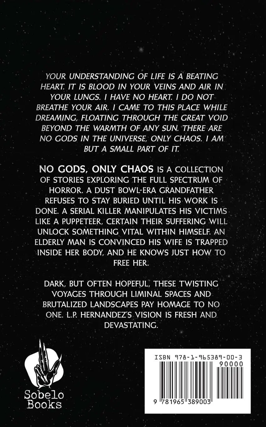 Rückseite: 9781965389003 | No Gods, Only Chaos | L. P. Hernandez | Taschenbuch | Paperback | 2024