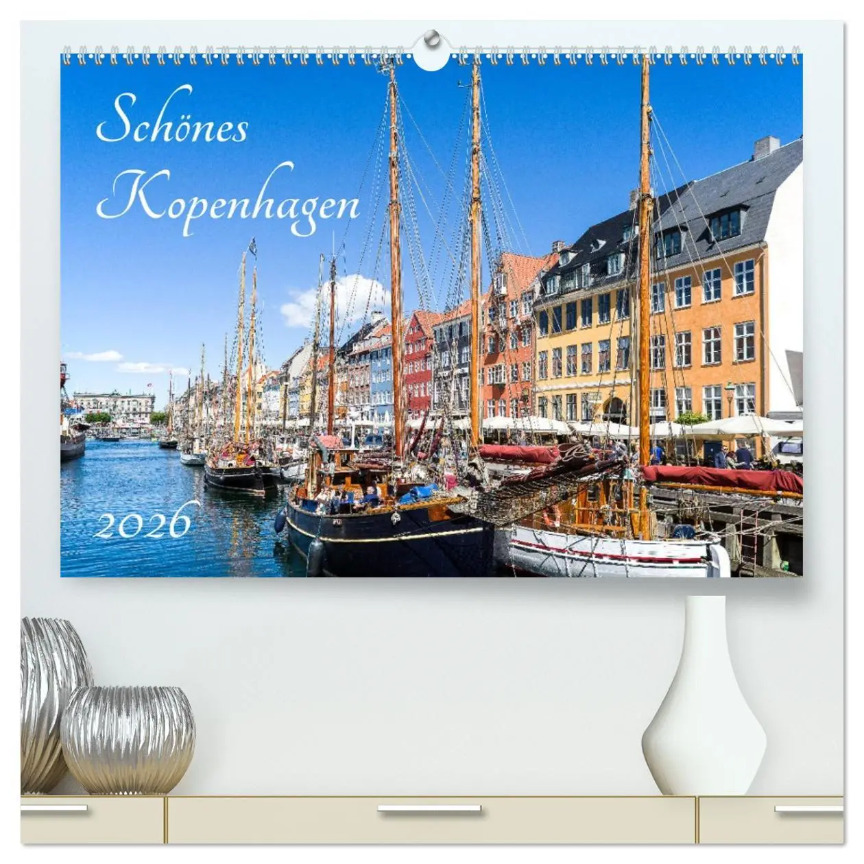 Cover: 9783457769003 | Schönes Kopenhagen (hochwertiger Premium Wandkalender 2026 DIN A2...
