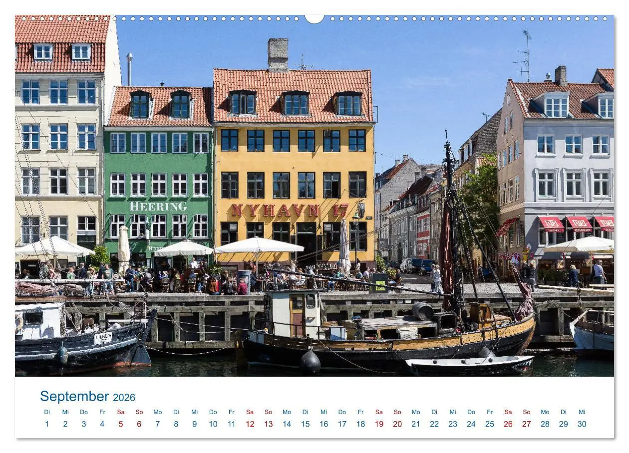 Bild: 9783457769003 | Schönes Kopenhagen (hochwertiger Premium Wandkalender 2026 DIN A2...