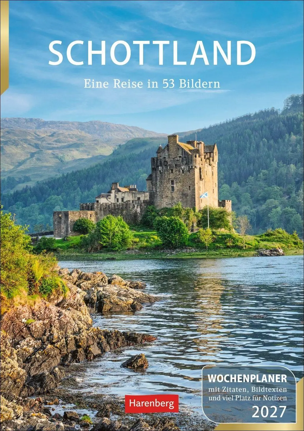 Cover: 9783840039003 | Schottland Wochenplaner 2027 - Eine Reise in 53 Bildern | Ulrike Issel