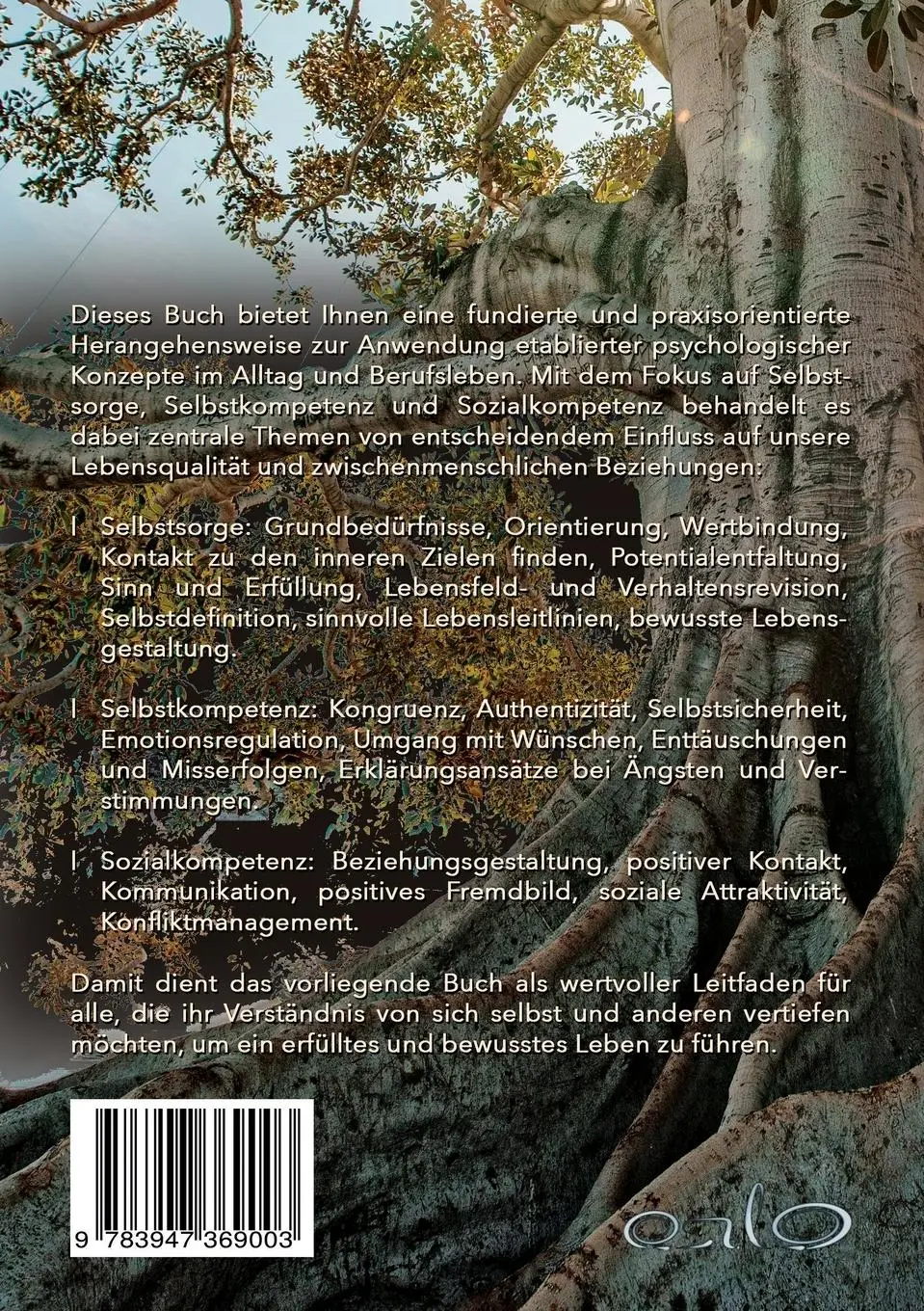 Rückseite: 9783947369003 | Selbstsorge, Selbstkompetenz, Sozialkompetenz | Blechinger | Buch