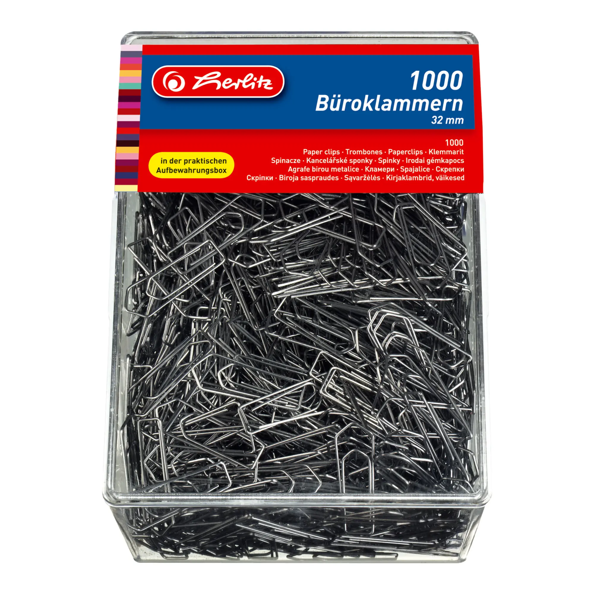 Cover: 4008118859103 | Herlitz Büroklammer 32mm verzinkt 1000 Stück | 8859100 | 2021