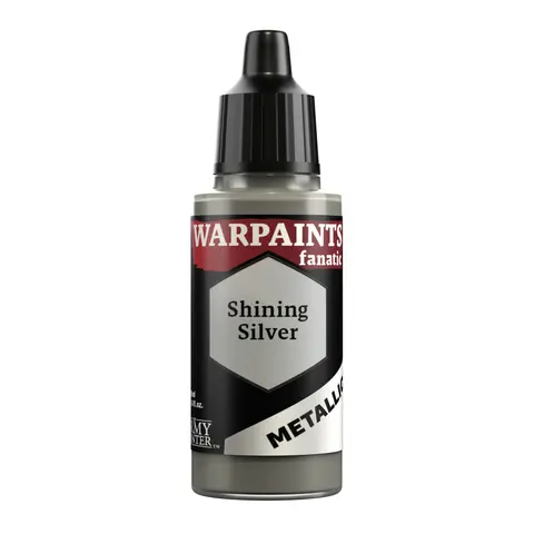 Cover: 5713799319103 | Warpaints Fanatic Metallic: Shining Silver | The Army Painter
