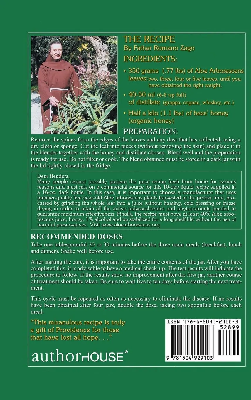 Rückseite: 9781504929103 | Cancer Can Be Cured | Father Romano Zago | Buch | Gebunden | Englisch