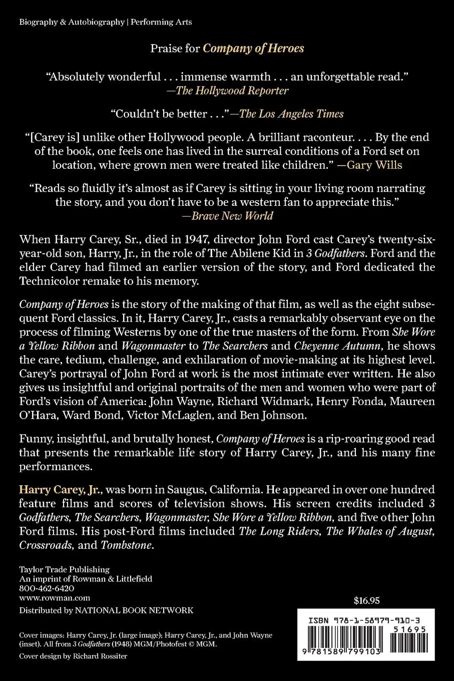 Rückseite: 9781589799103 | Company of Heroes | My Life as an Actor in the John Ford Stock Company