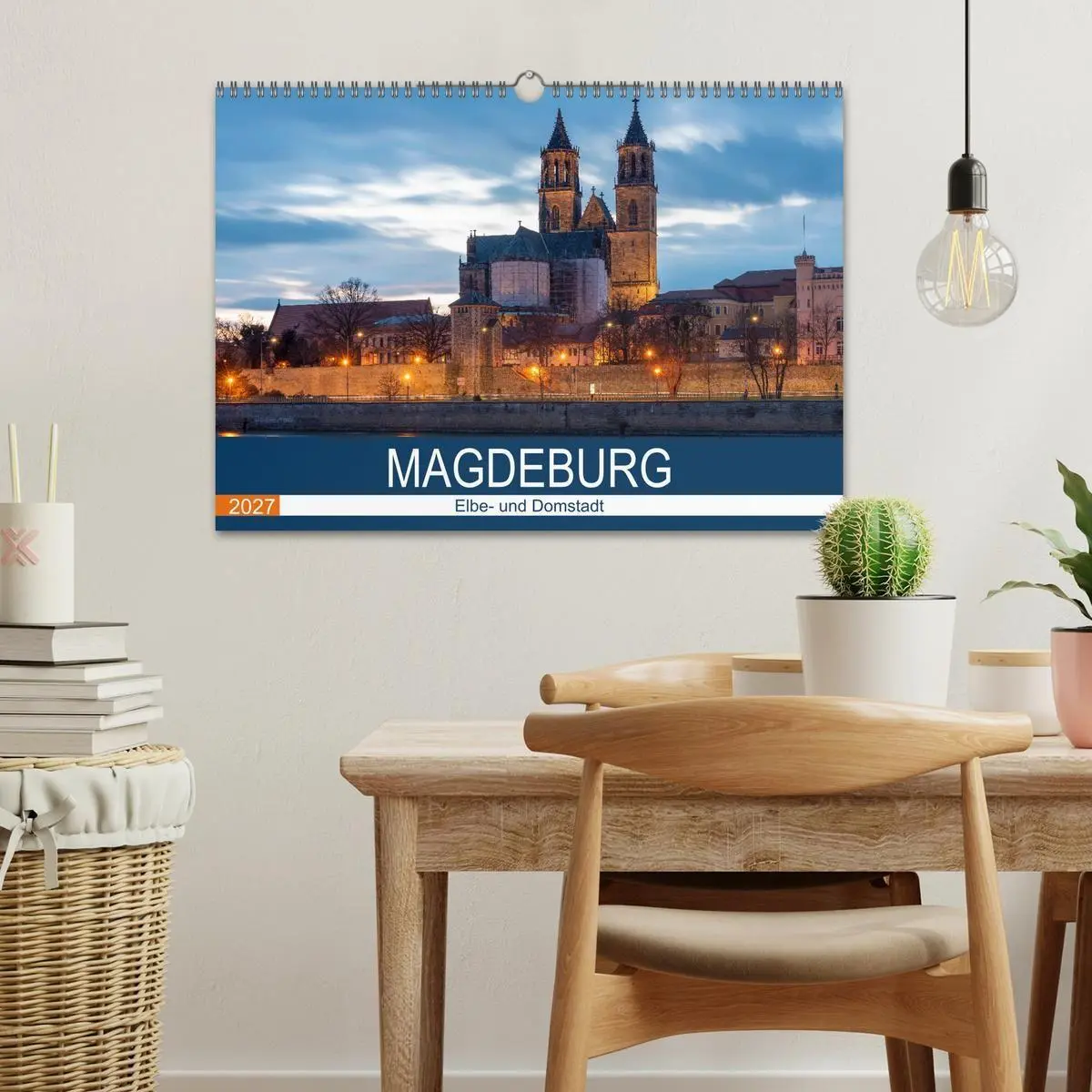 Bild: 9783569489103 | Magdeburg (Wandkalender 2027 DIN A3 quer), CALVENDO Monatskalender