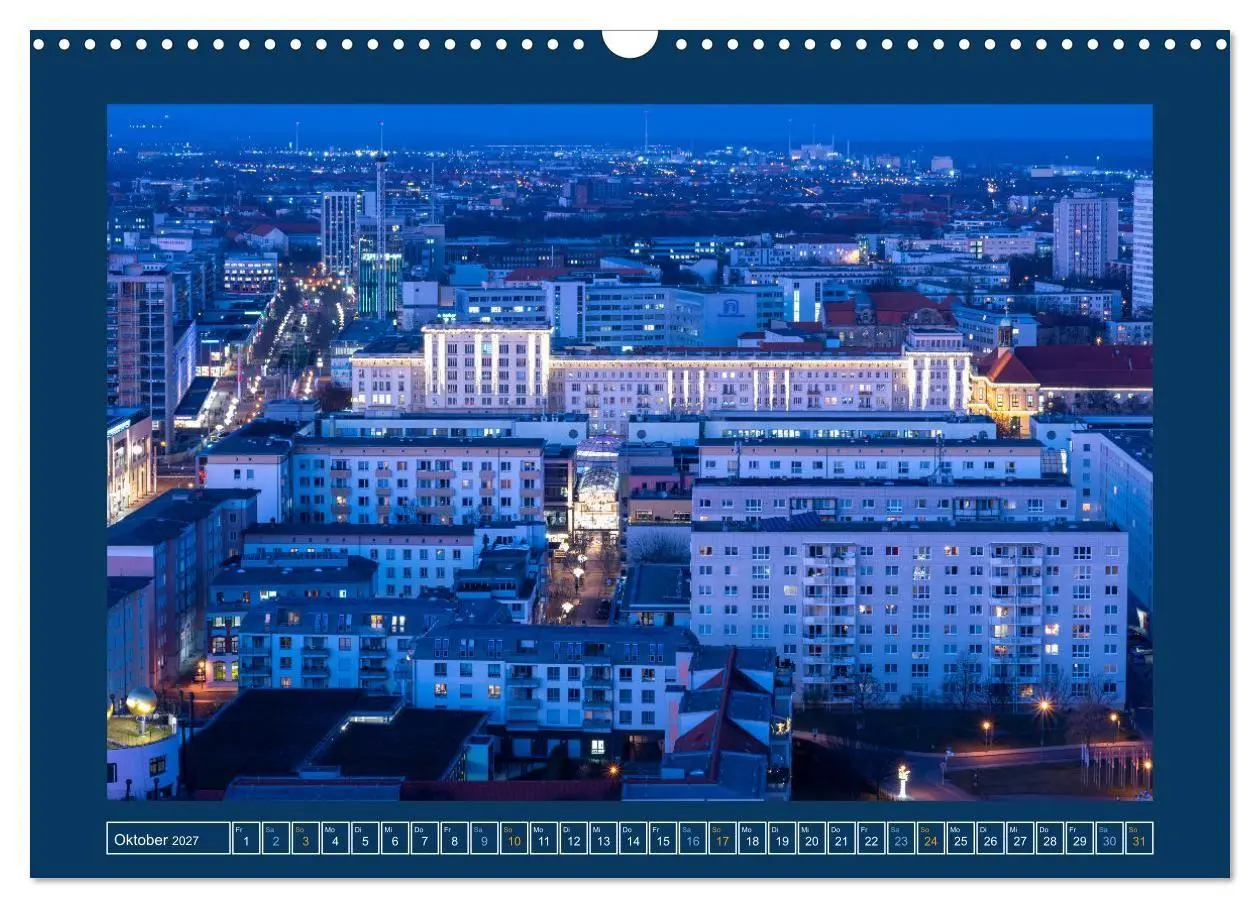 Bild: 9783569489103 | Magdeburg (Wandkalender 2027 DIN A3 quer), CALVENDO Monatskalender