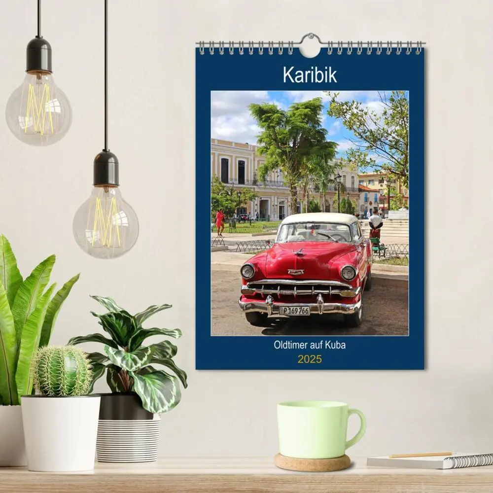 Bild: 9783435969203 | KARIBIK Oldtimer auf Kuba (Wandkalender 2025 DIN A4 hoch), CALVENDO...