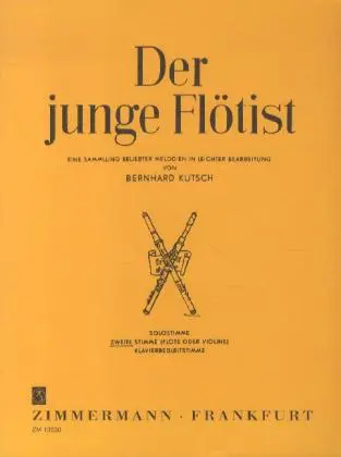 Cover: 9790010139203 | Der junge Flötist | Eine Sammlung beliebter Melodien | Bernhard Kutsch