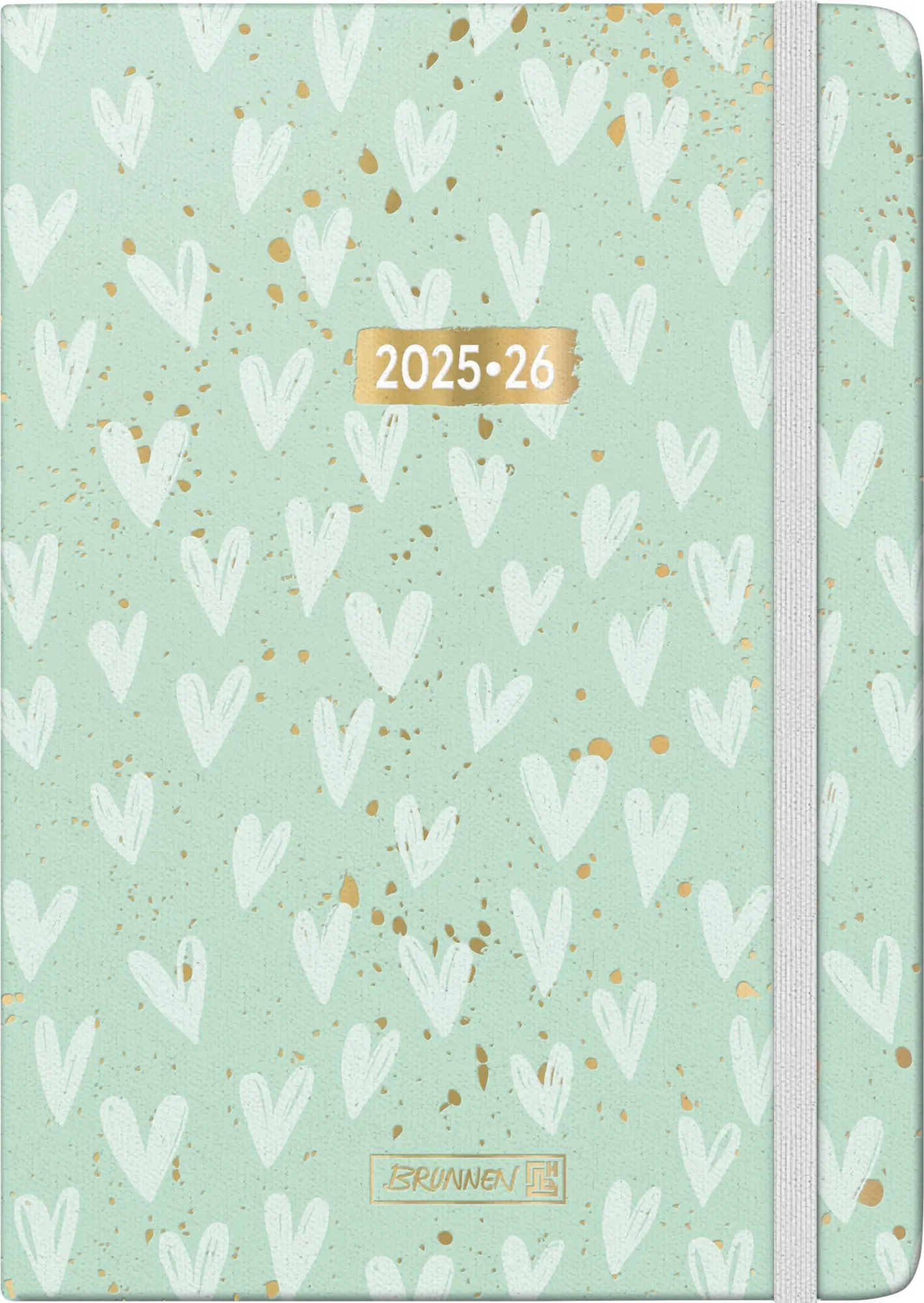 Cover: 4061947139303 | BRUNNEN Schülerkalender (2025/2026) "Hearts", 2 Seiten = 1 Woche,...