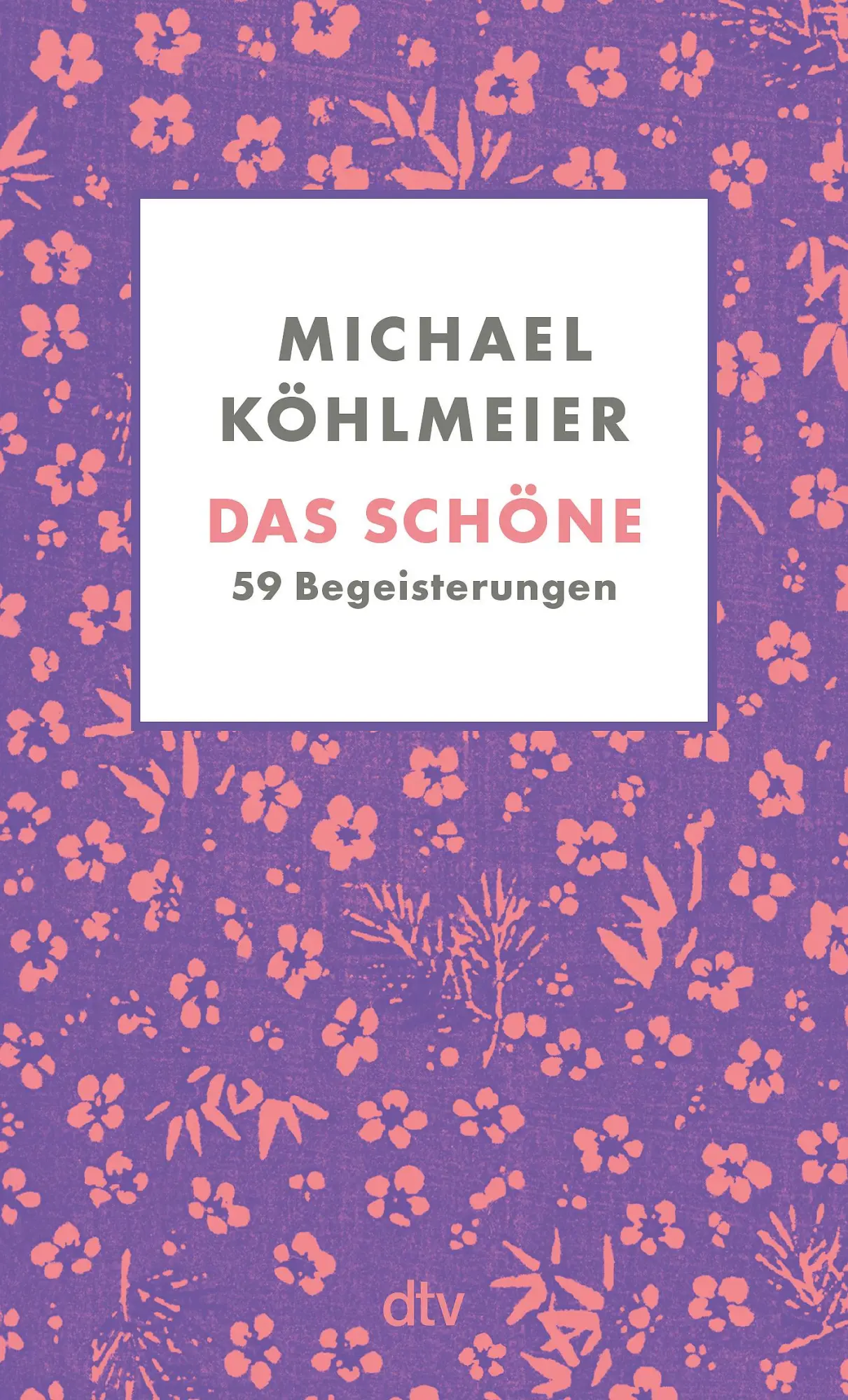 Cover: 9783423149303 | Das Schöne | 59 Begeisterungen | Michael Köhlmeier | Taschenbuch