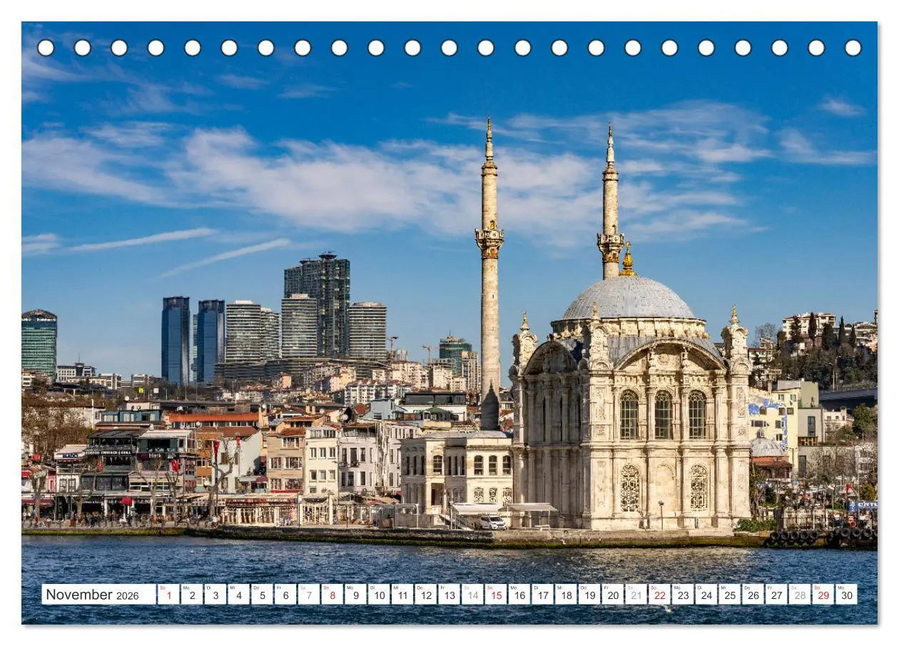 Bild: 9783457289303 | Türkei - Istanbul (Tischkalender 2026 DIN A5 quer), CALVENDO...