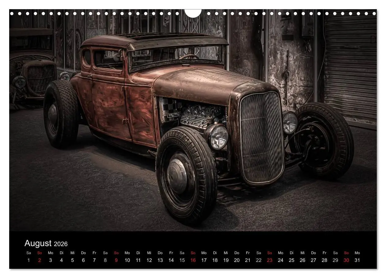 Bild: 9783516069303 | Custom Cars - Autos die begeistern (Wandkalender 2026 DIN A3 quer),...