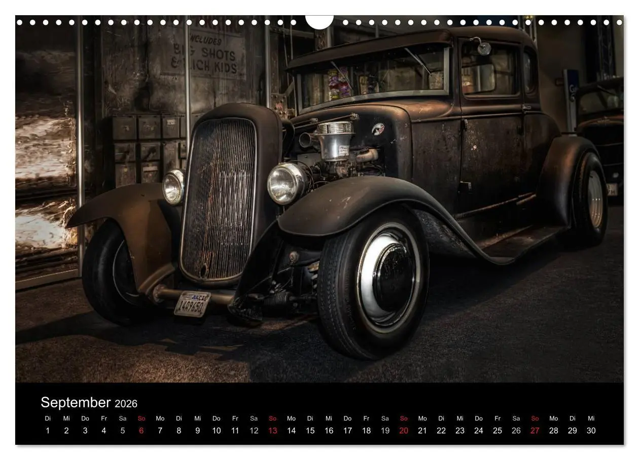 Bild: 9783516069303 | Custom Cars - Autos die begeistern (Wandkalender 2026 DIN A3 quer),...