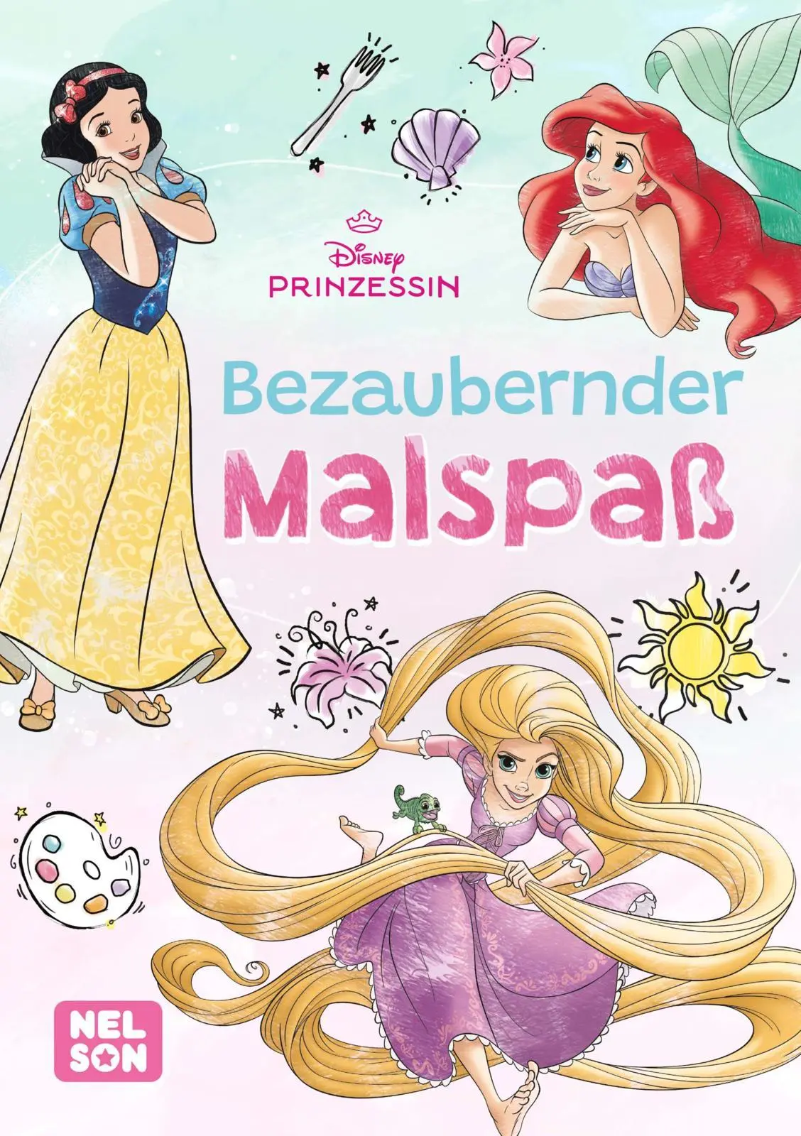 Cover: 9783845129303 | Disney Prinzessin: Bezaubernder Malspaß | Mehr als 60 Ausmalbilder