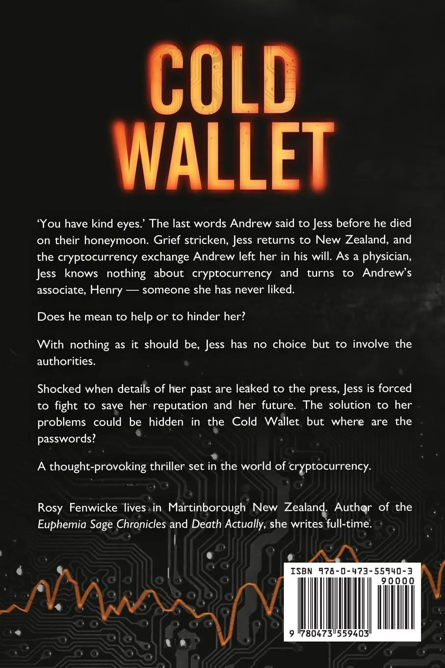 Rückseite: 9780473559403 | Cold Wallet | Locked. Loaded. Gone. | Rosy Fenwicke | Taschenbuch