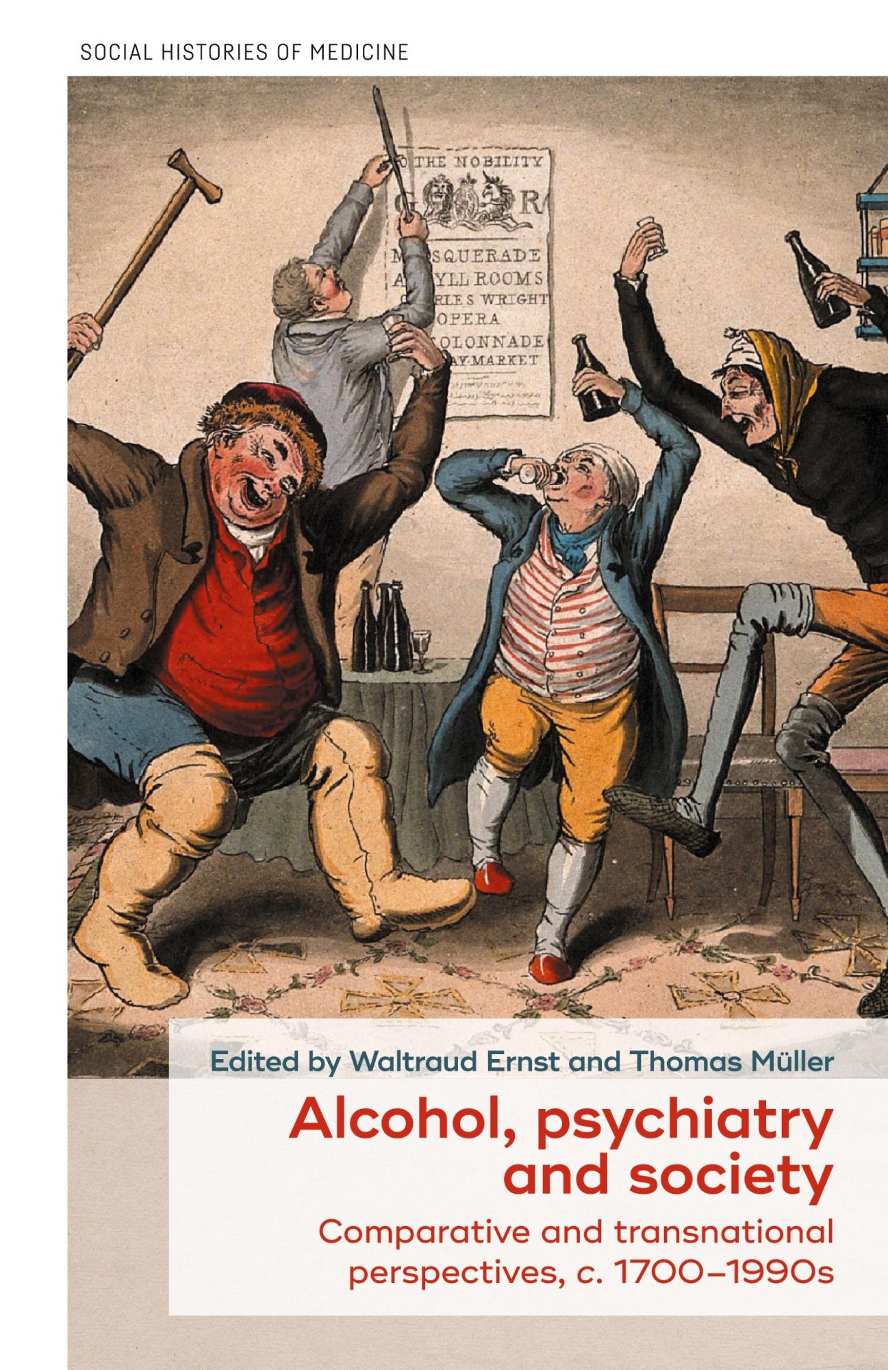 Cover: 9781526159403 | Alcohol, psychiatry and society | Waltraud Ernst (u. a.) | Buch | 2022