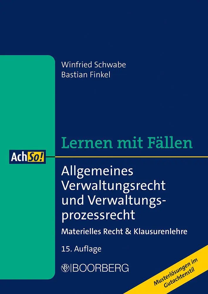 Allgemeines Verwaltungsrecht und Verwaltungsprozessrecht - Neuware