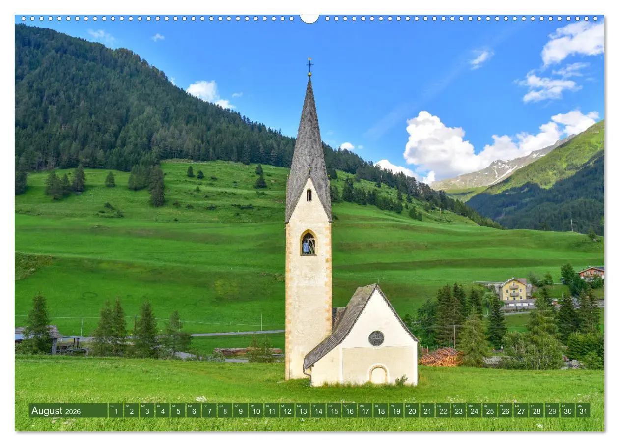 Bild: 9783457279403 | Romantische Kirchen und Kapellen (hochwertiger Premium Wandkalender...