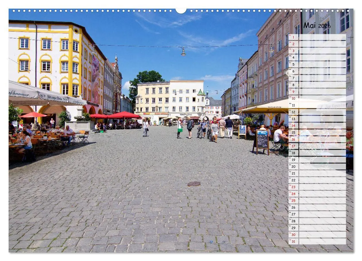 Bild: 9783457899403 | Eine Perle Oberbayerns - Rosenheim (Wandkalender 2026 DIN A2 quer),...