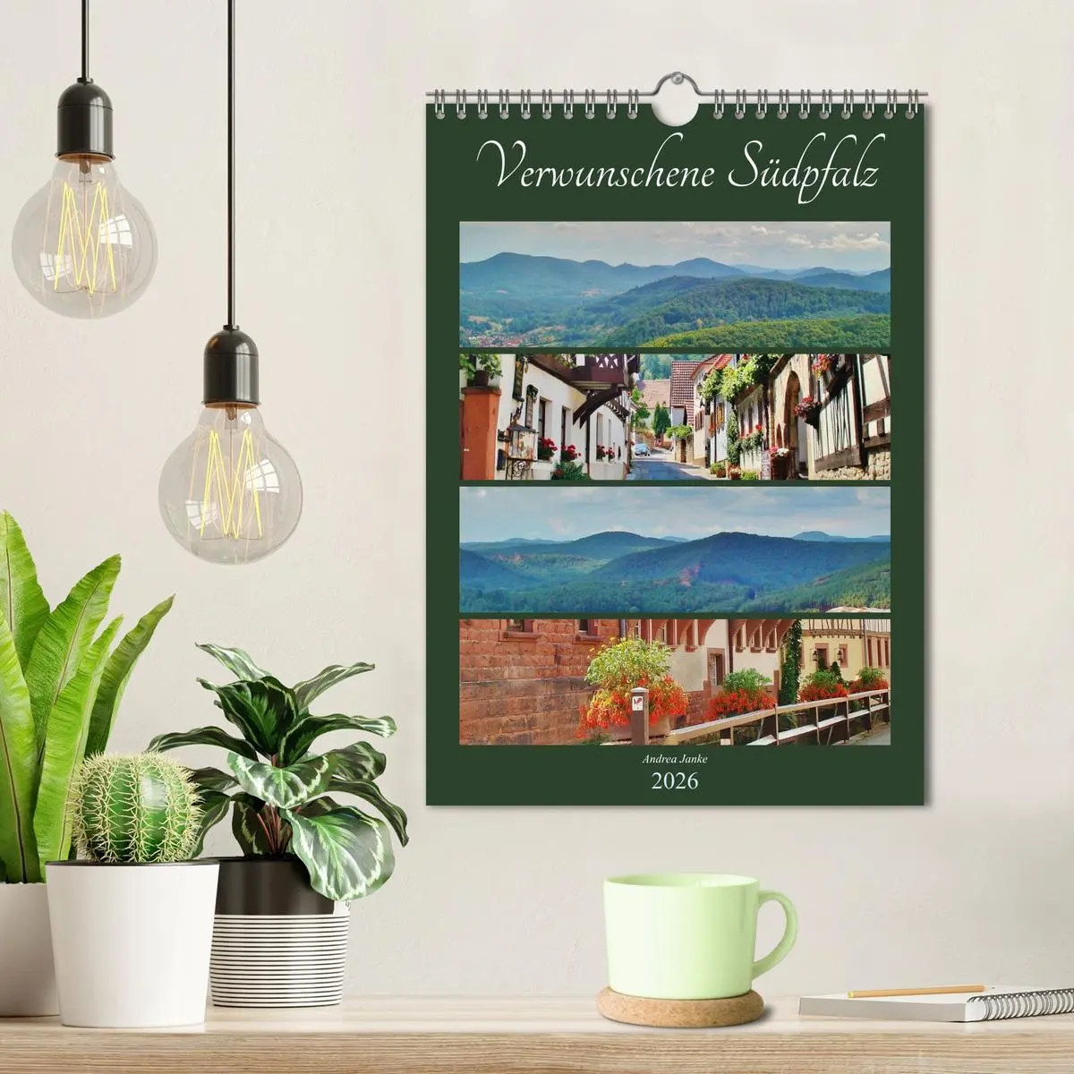 Bild: 9783516439403 | Verwunschene Südpfalz (Wandkalender 2026 DIN A4 hoch), CALVENDO...