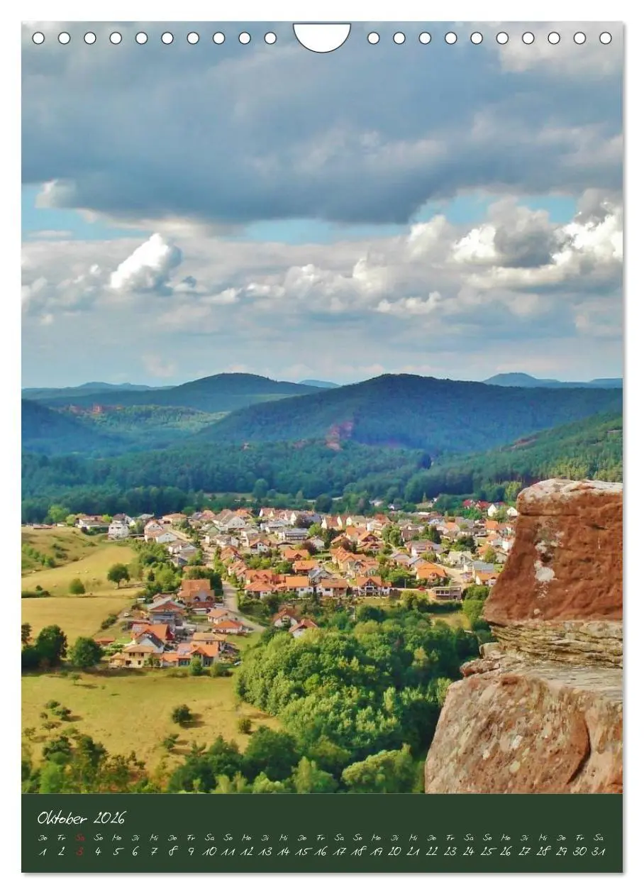 Bild: 9783516439403 | Verwunschene Südpfalz (Wandkalender 2026 DIN A4 hoch), CALVENDO...