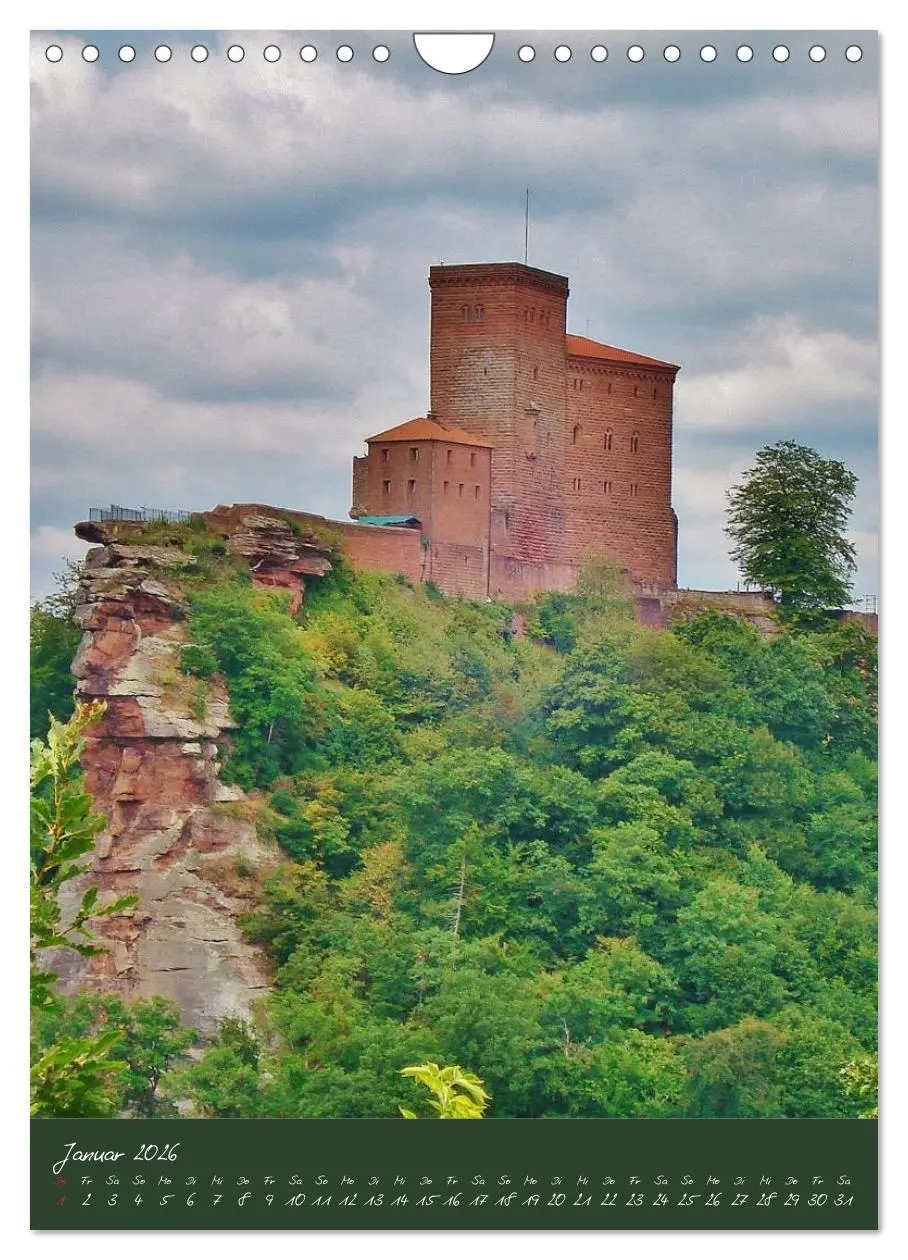 Bild: 9783516439403 | Verwunschene Südpfalz (Wandkalender 2026 DIN A4 hoch), CALVENDO...