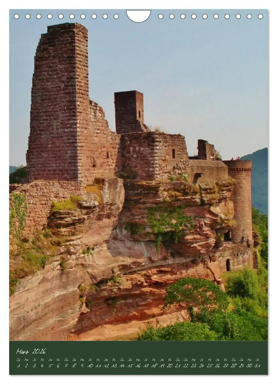Bild: 9783516439403 | Verwunschene Südpfalz (Wandkalender 2026 DIN A4 hoch), CALVENDO...