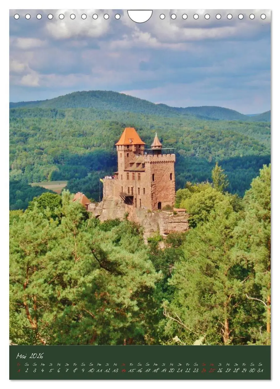Bild: 9783516439403 | Verwunschene Südpfalz (Wandkalender 2026 DIN A4 hoch), CALVENDO...