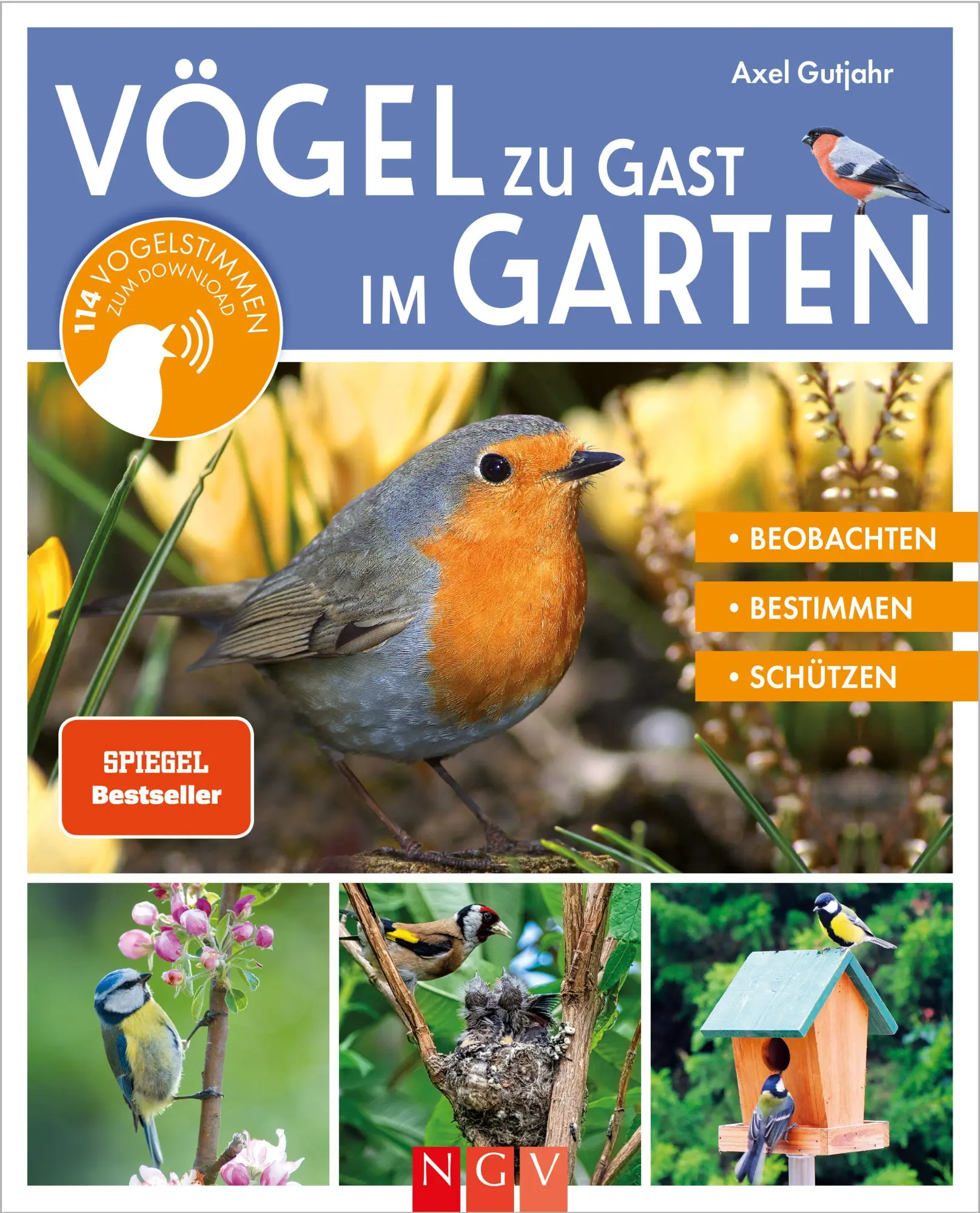 Cover: 9783625199403 | Vögel zu Gast im Garten - Beobachten, bestimmen, schützen. | Gutjahr