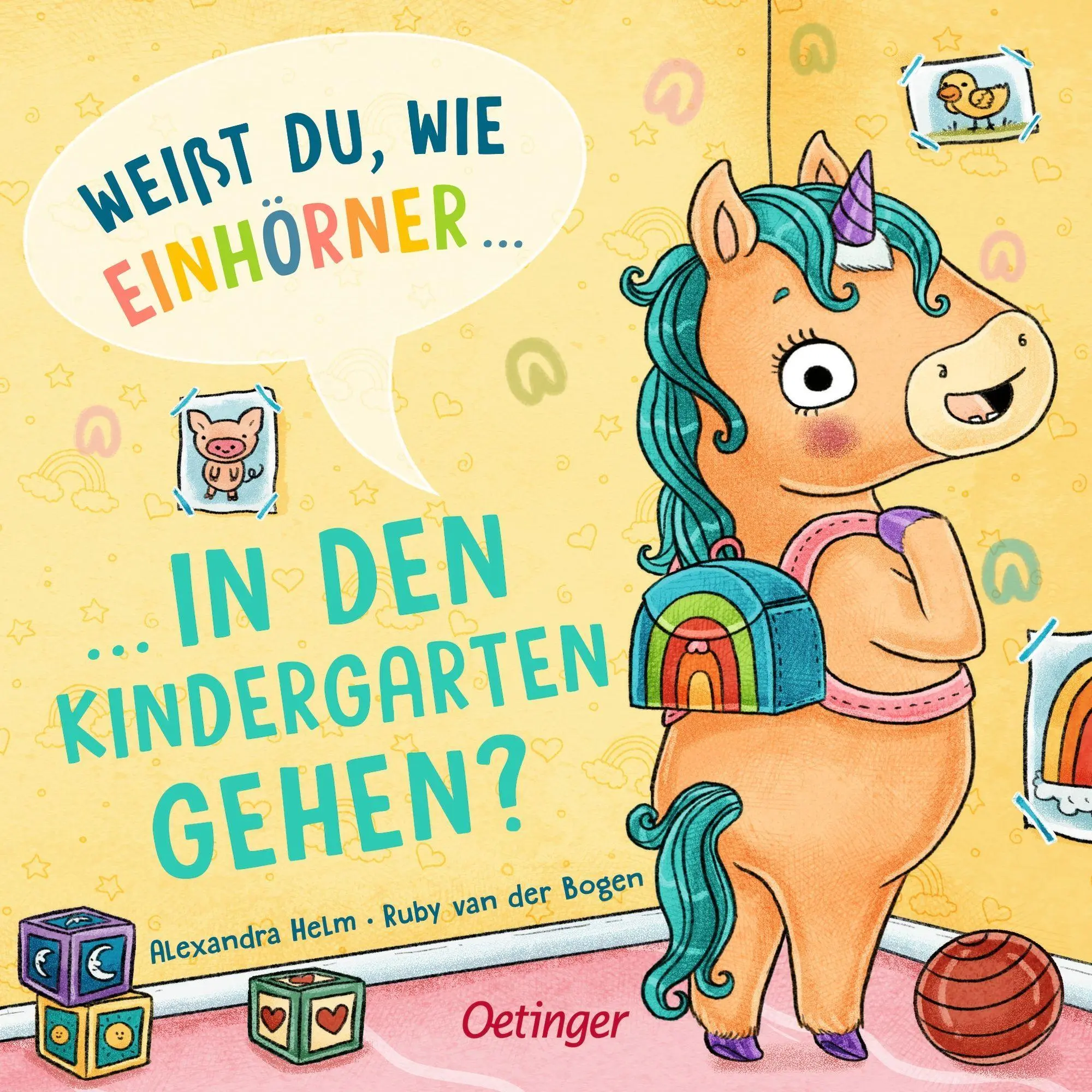 Cover: 9783751209403 | Weißt du, wie Einhörner in den Kindergarten gehen? | Bogen | Buch