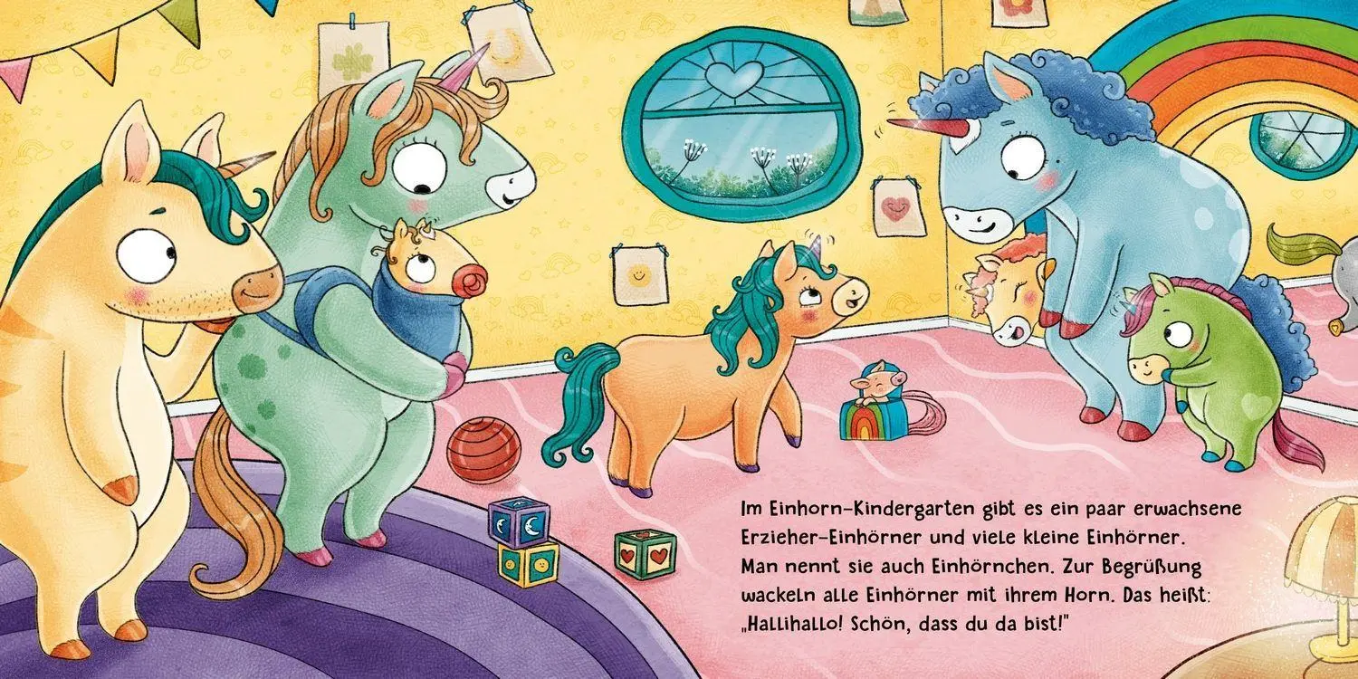 Bild: 9783751209403 | Weißt du, wie Einhörner in den Kindergarten gehen? | Bogen | Buch