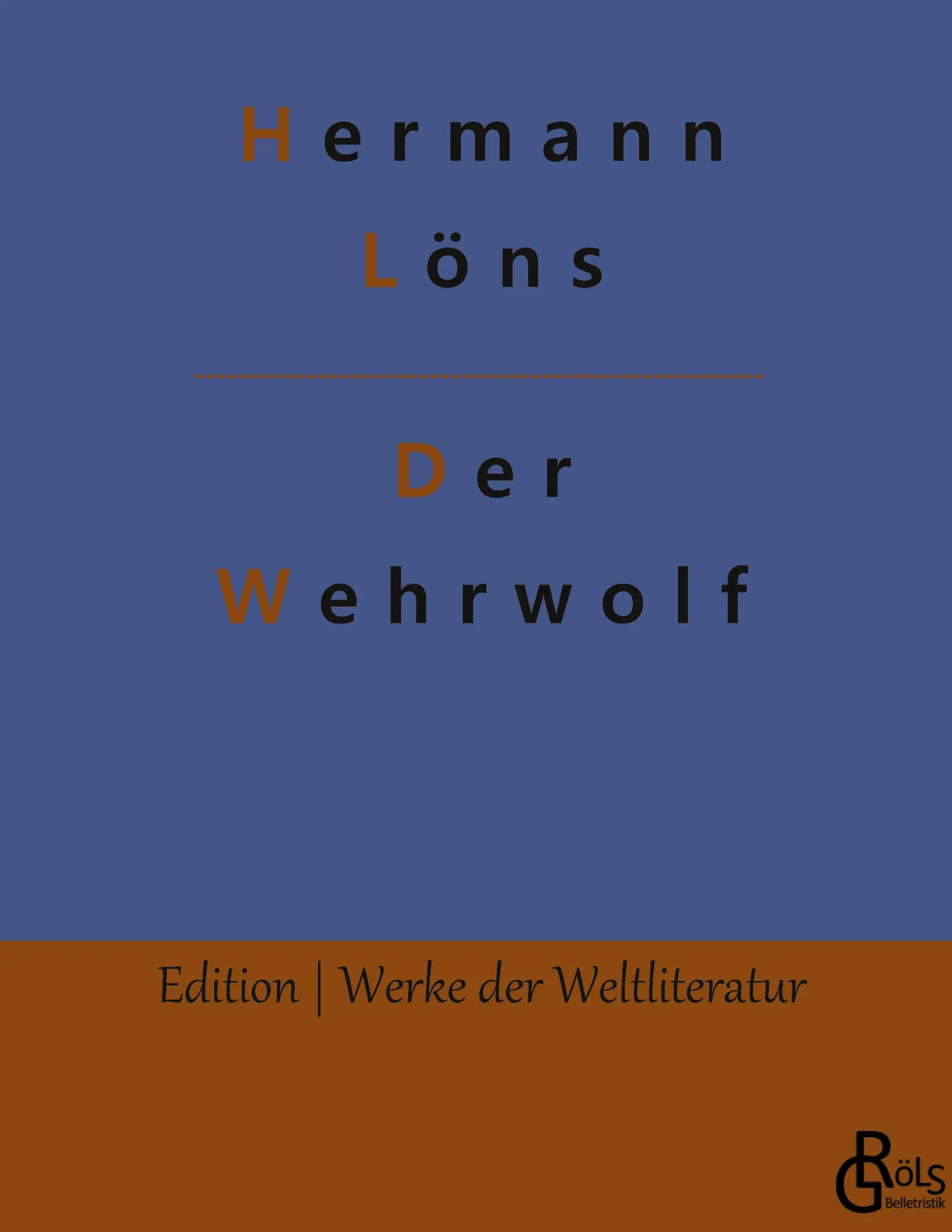 Cover: 9783966379403 | Der Wehrwolf | Hermann Löns | Buch | HC gerader Rücken kaschiert