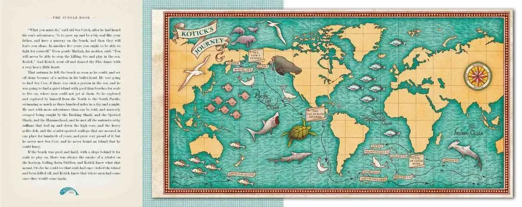 Bild: 9780062389503 | The Jungle Book (Minalima Edition) (Illustrated with Interactive...