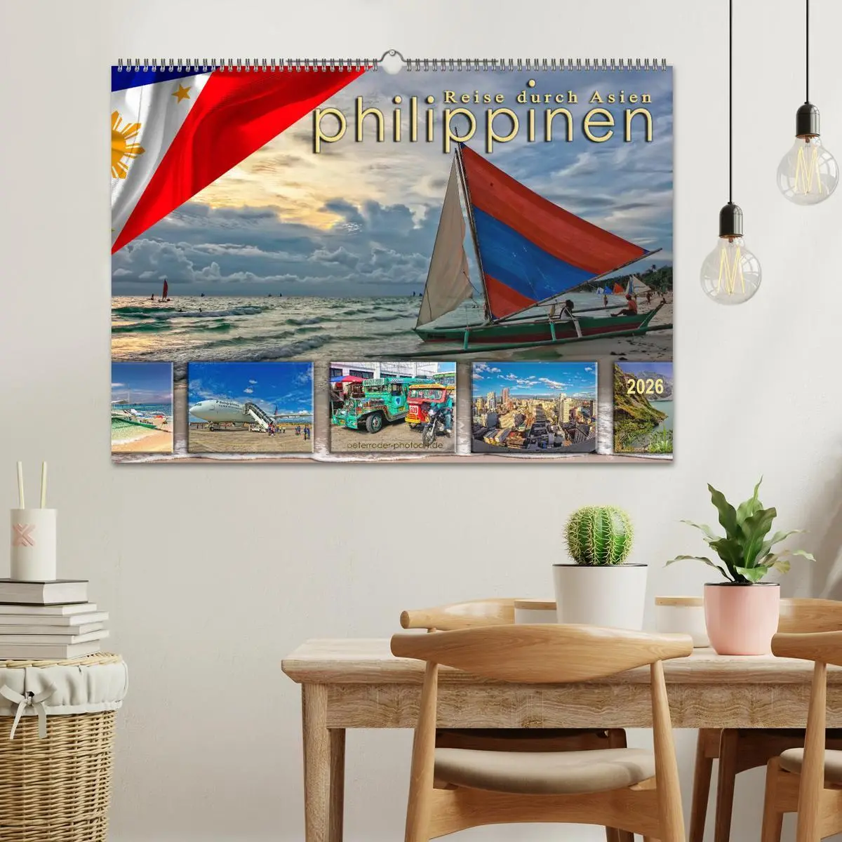 Bild: 9783457889503 | Reise durch Asien - Philippinen (Wandkalender 2026 DIN A2 quer),...