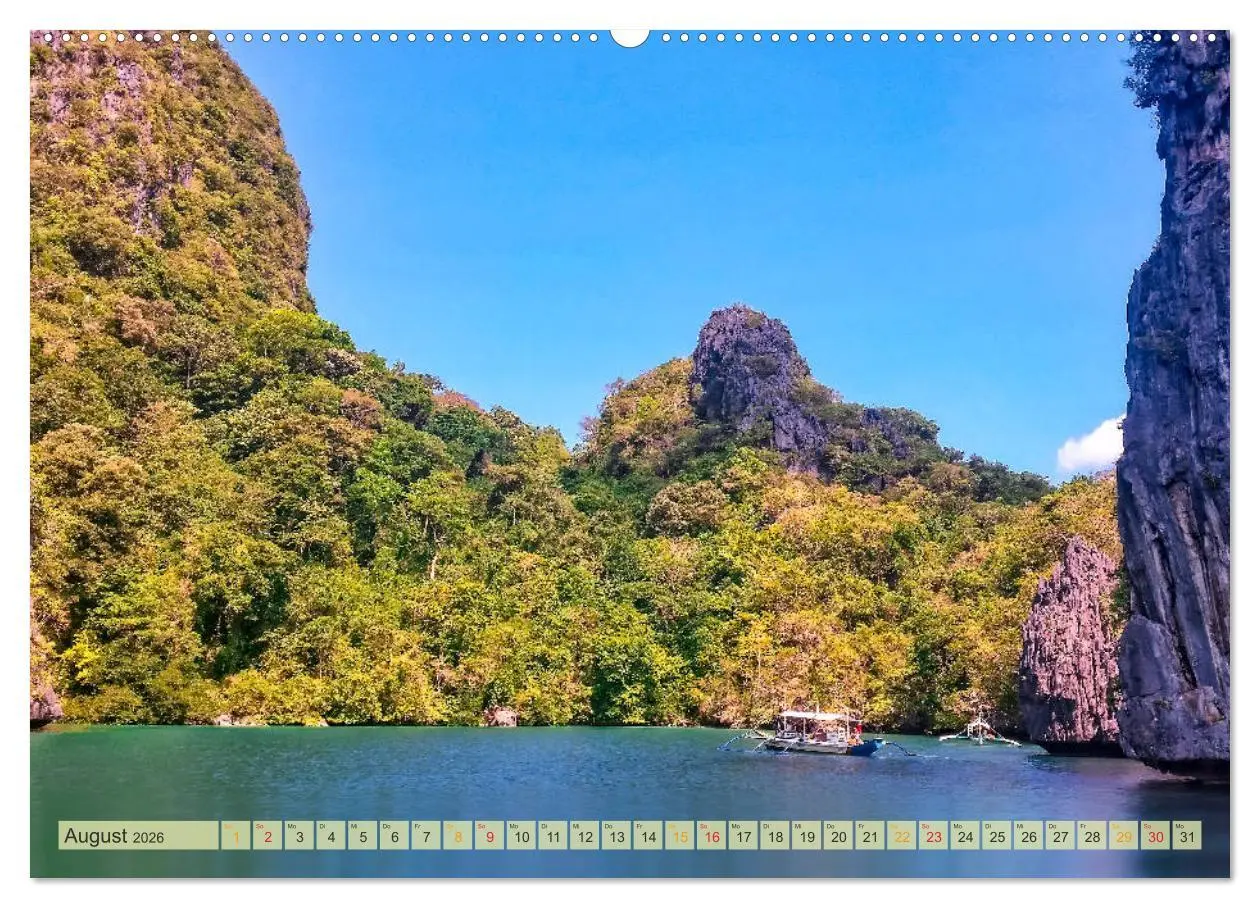 Bild: 9783457889503 | Reise durch Asien - Philippinen (Wandkalender 2026 DIN A2 quer),...