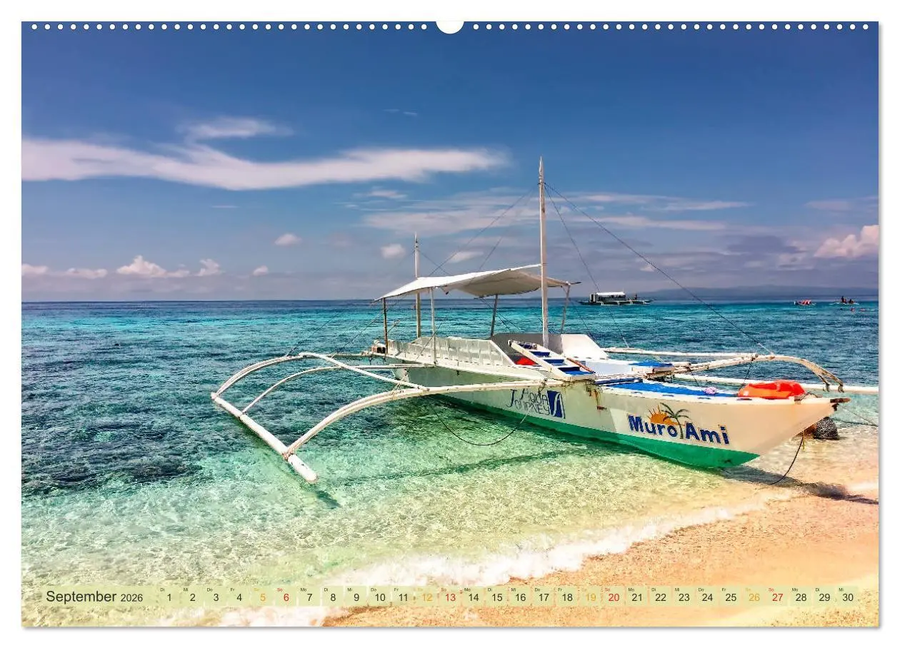 Bild: 9783457889503 | Reise durch Asien - Philippinen (Wandkalender 2026 DIN A2 quer),...