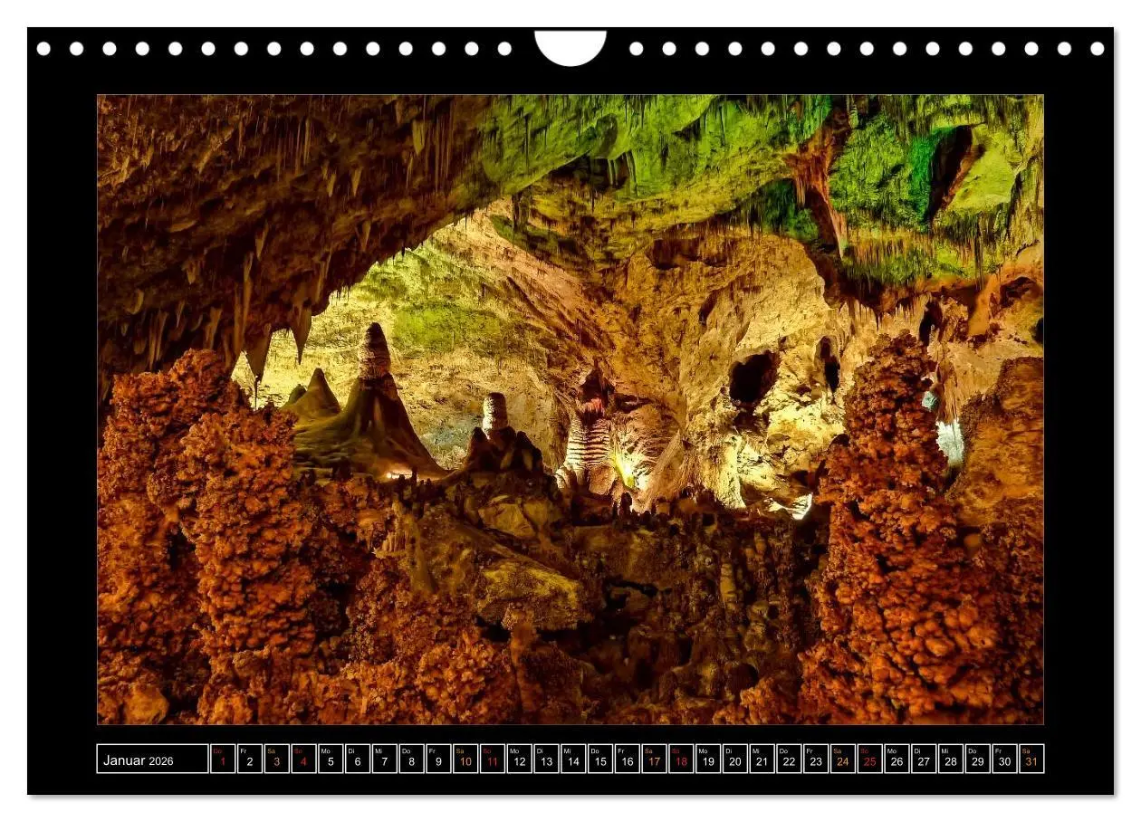 Bild: 9783516049503 | Höhlen, Stalaktiten und Stalagmiten (Wandkalender 2026 DIN A4...