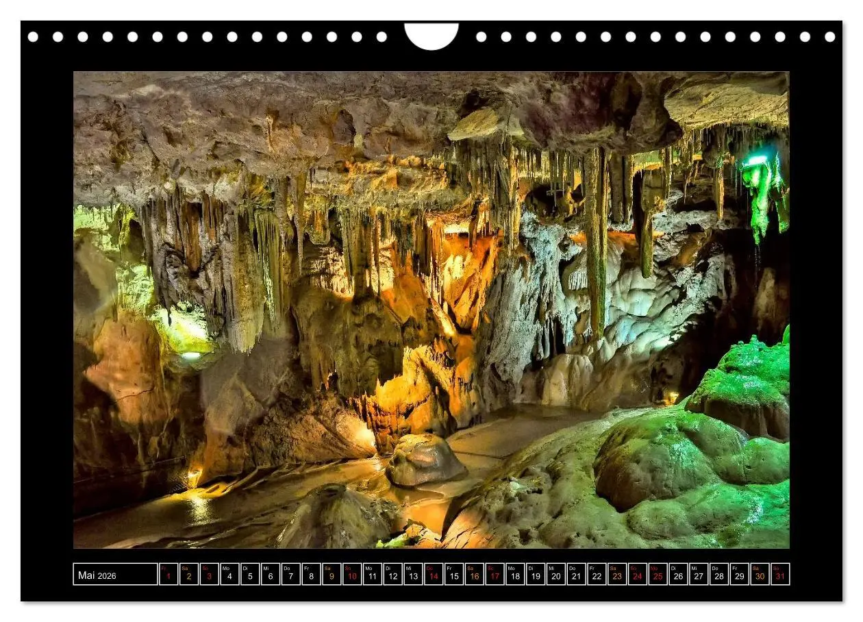 Bild: 9783516049503 | Höhlen, Stalaktiten und Stalagmiten (Wandkalender 2026 DIN A4...