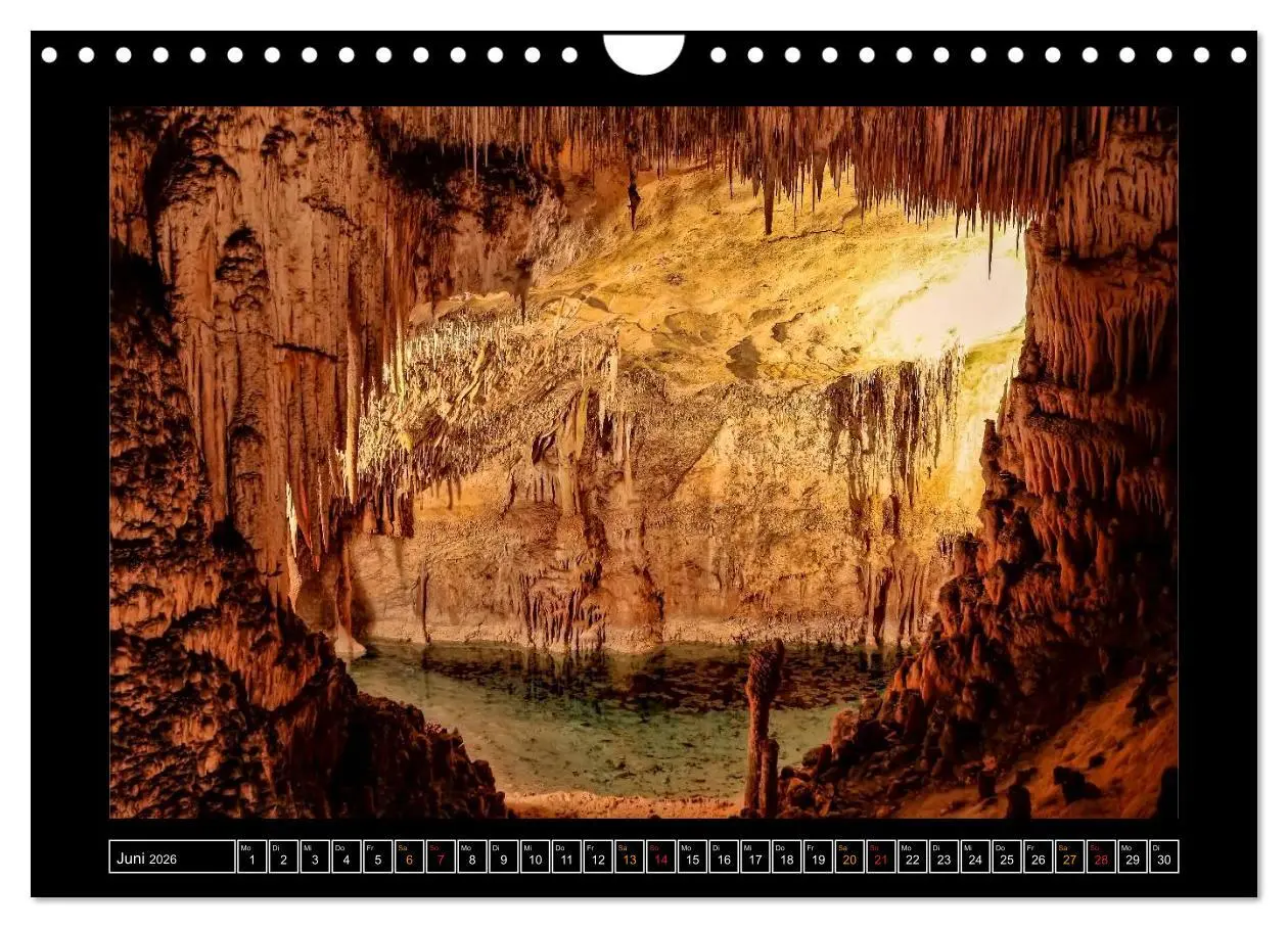 Bild: 9783516049503 | Höhlen, Stalaktiten und Stalagmiten (Wandkalender 2026 DIN A4...