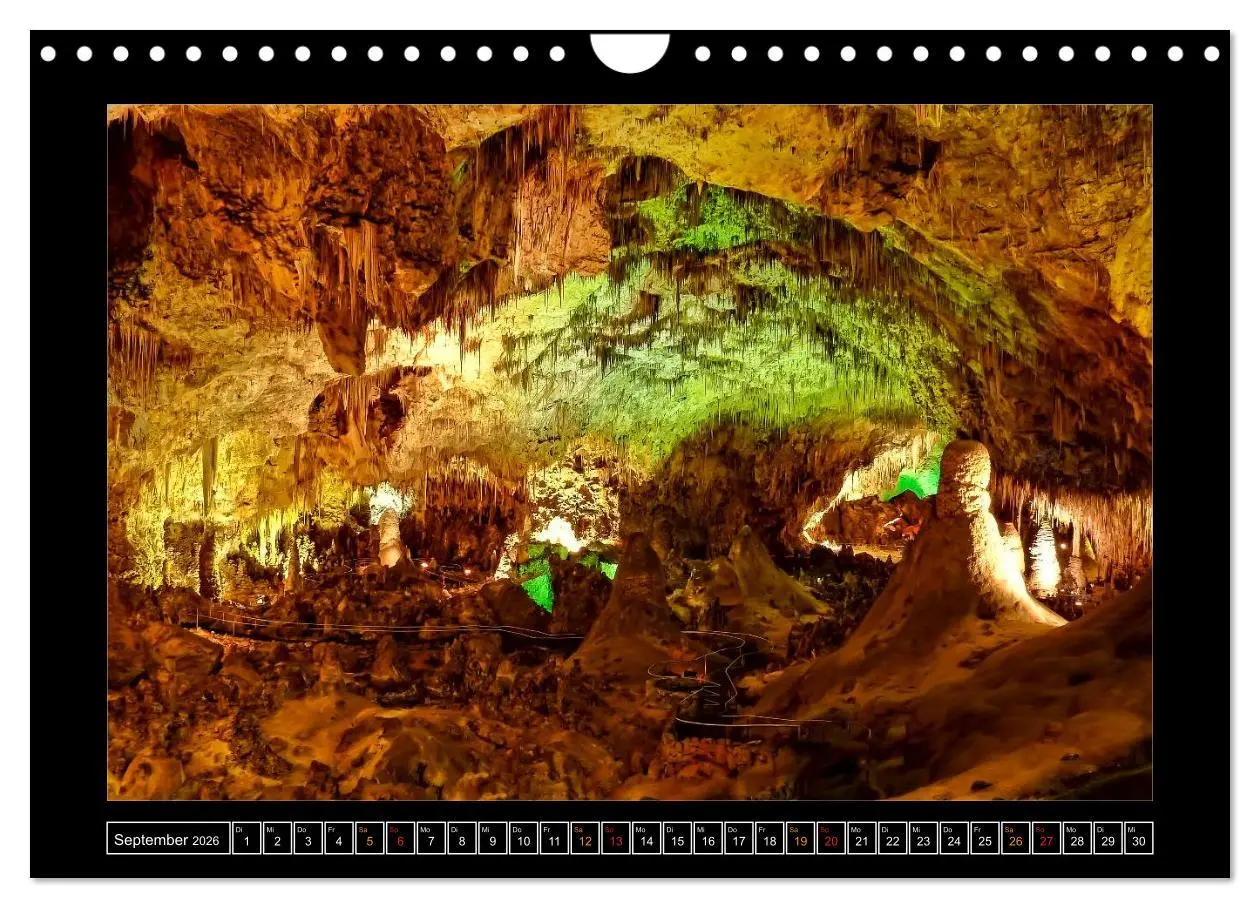 Bild: 9783516049503 | Höhlen, Stalaktiten und Stalagmiten (Wandkalender 2026 DIN A4...