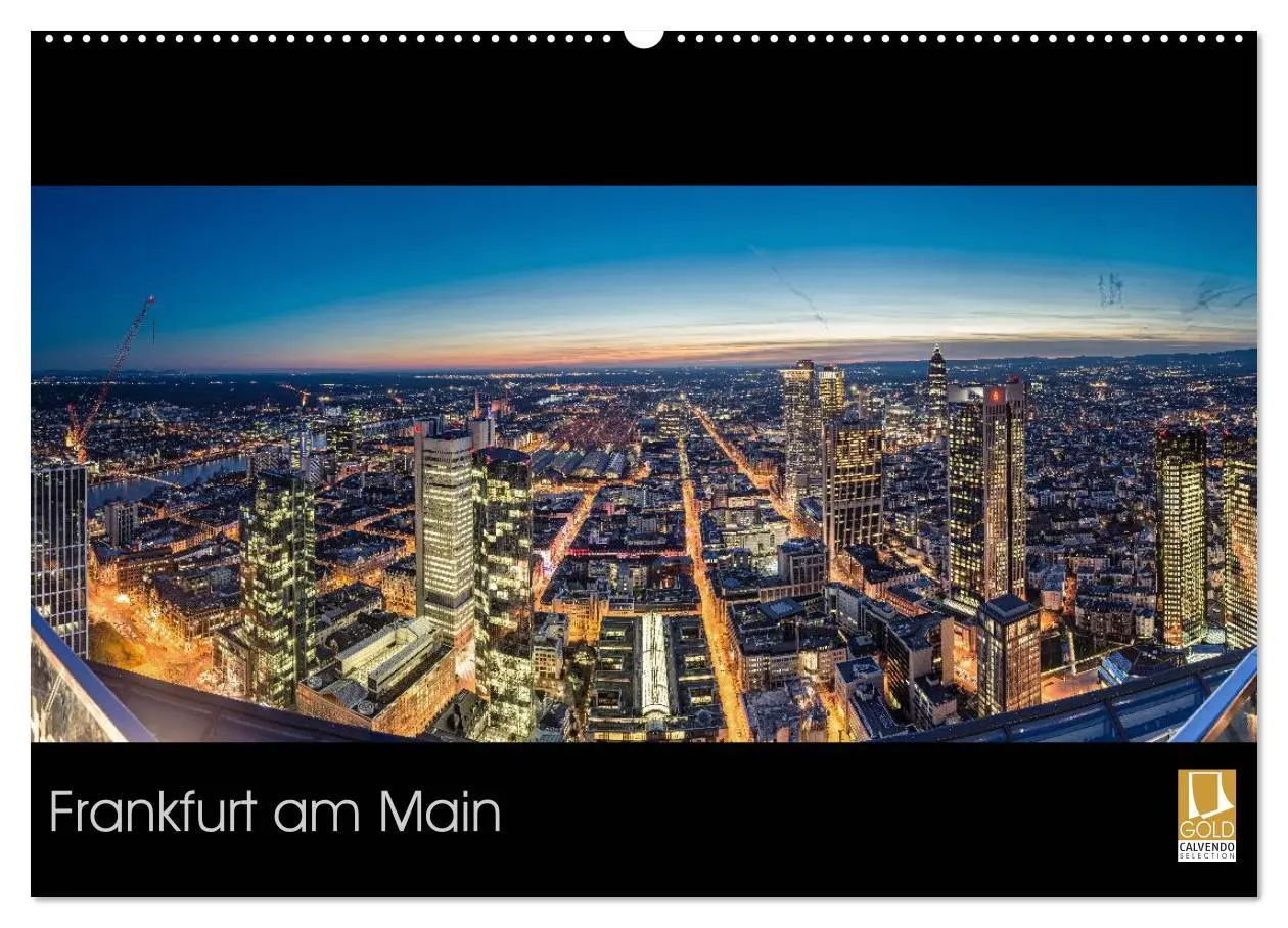 Cover: 9783516119503 | Frankfurt am Main (Wandkalender 2026 DIN A2 quer), CALVENDO...