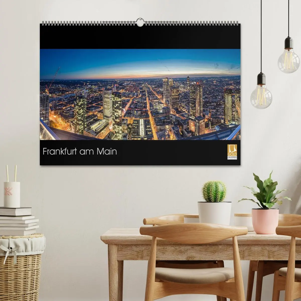 Bild: 9783516119503 | Frankfurt am Main (Wandkalender 2026 DIN A2 quer), CALVENDO...