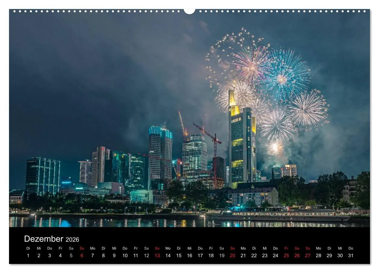 Bild: 9783516119503 | Frankfurt am Main (Wandkalender 2026 DIN A2 quer), CALVENDO...