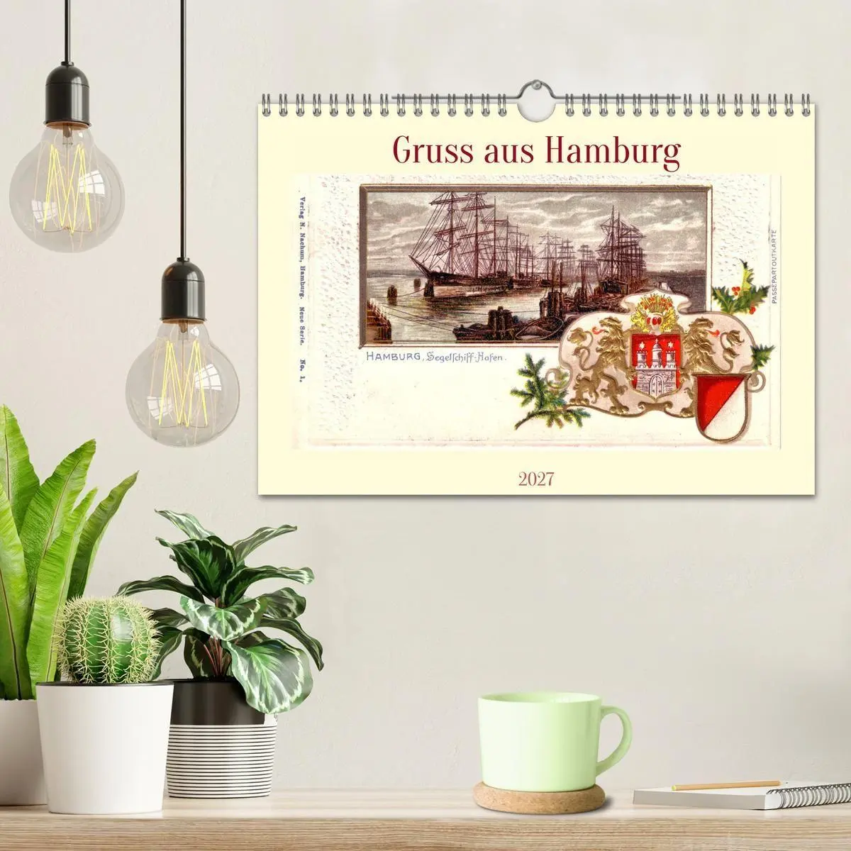 Bild: 9783569379503 | Gruss aus Hamburg (Wandkalender 2027 DIN A4 quer), CALVENDO...