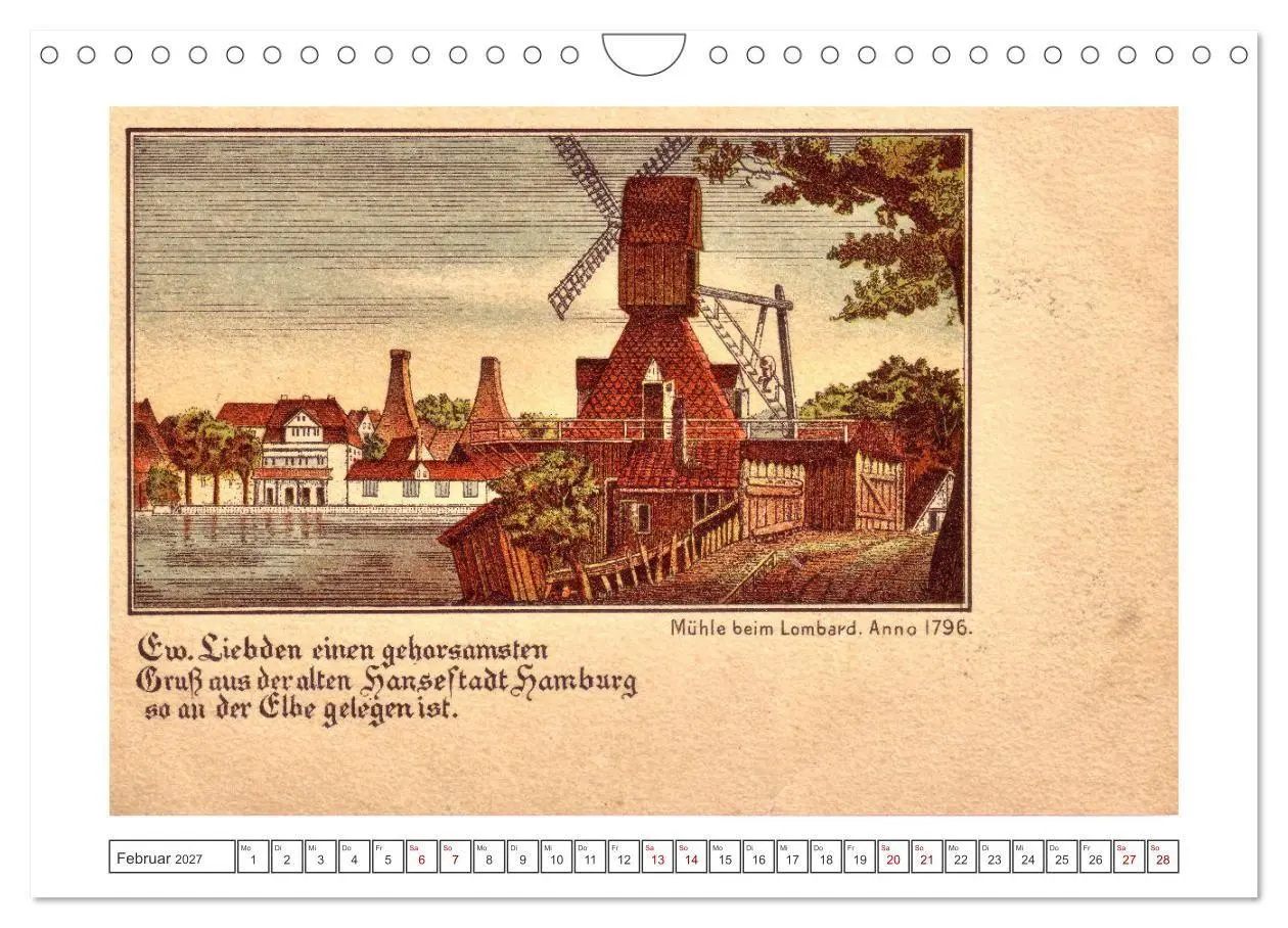 Bild: 9783569379503 | Gruss aus Hamburg (Wandkalender 2027 DIN A4 quer), CALVENDO...