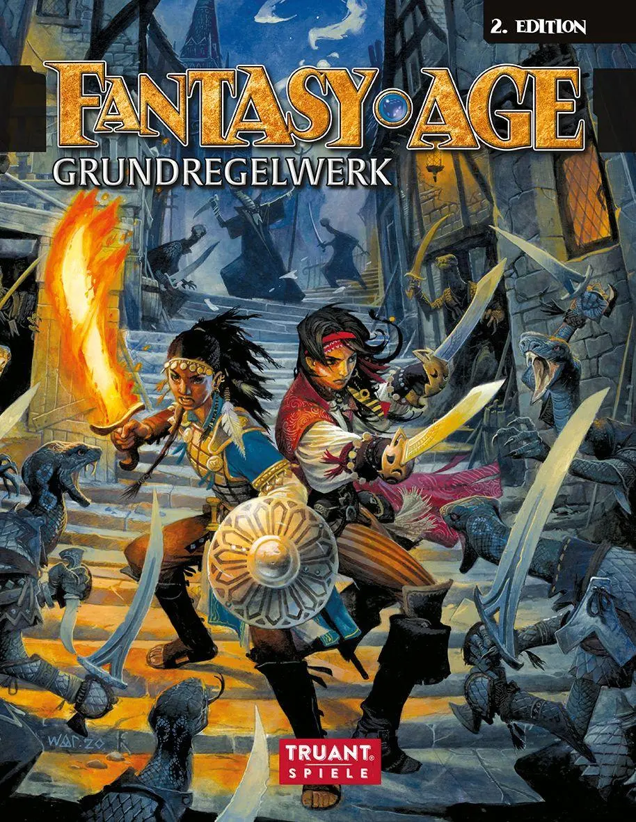 Cover: 9783949089503 | Fantasy AGE 2E | Grundregelwerk | Chris Pramas | Buch | Deutsch | 2025