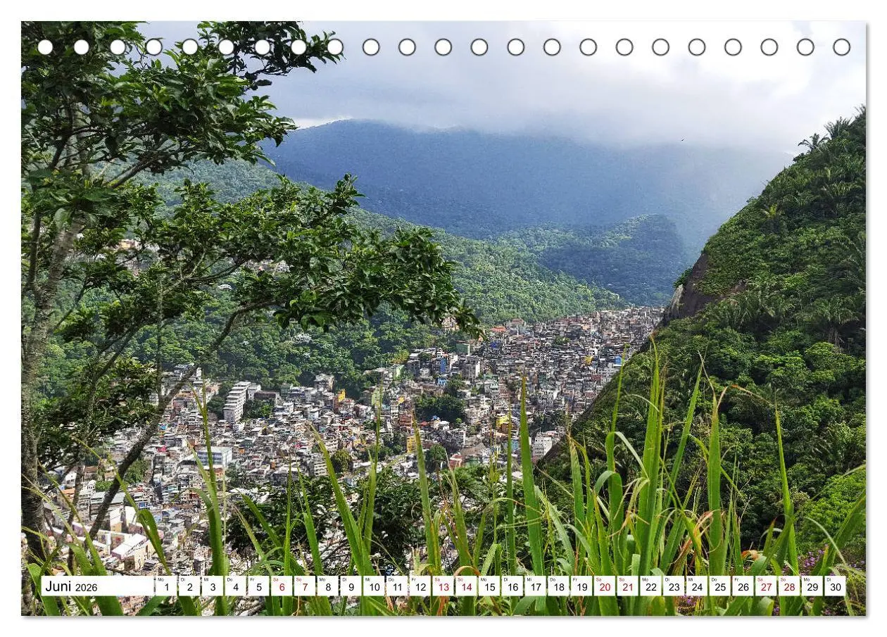 Bild: 9783457709603 | Buntes Brasilien (Tischkalender 2026 DIN A5 quer), CALVENDO...