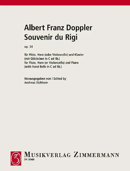 Cover: 9790010269603 | Souvenir du Rigi | Albert Franz Doppler | Broschüre | 24 S. | Englisch