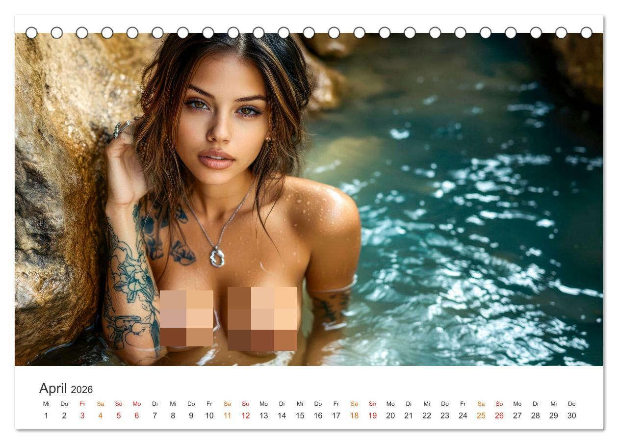 Bild: 9783457249703 | Tattoo Erotik - Sinnliche Kunstwerke (Tischkalender 2026 DIN A5...